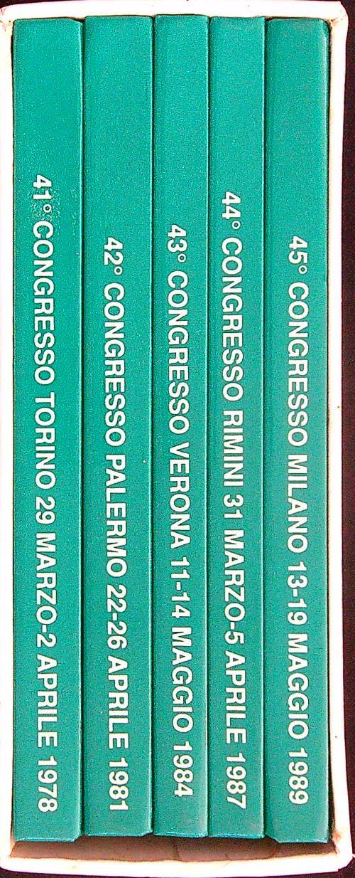 Relazioni e repliche congressuali 1978-1989 - Bettino Craxi - copertina