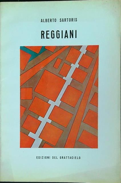 Reggiani - Alberto Sartoris - copertina