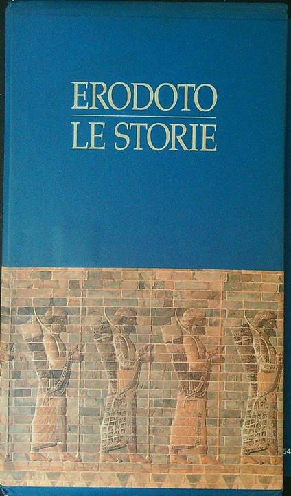 Le  storie - Erodoto - copertina
