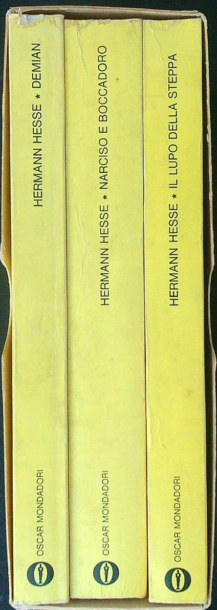 I  capolavori di Hermann Hesse 3 vv - Hermann Hesse - copertina