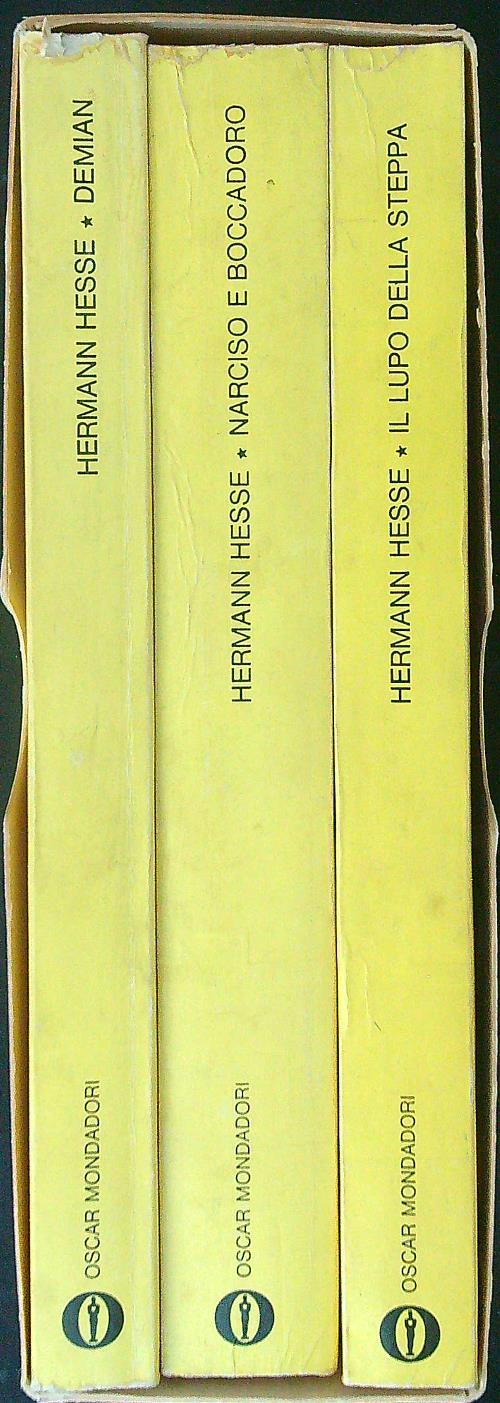 I  capolavori di Hermann Hesse 3 vv - Hermann Hesse - copertina