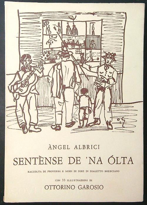 Sentense de 'na olta - Angel Albrici - copertina