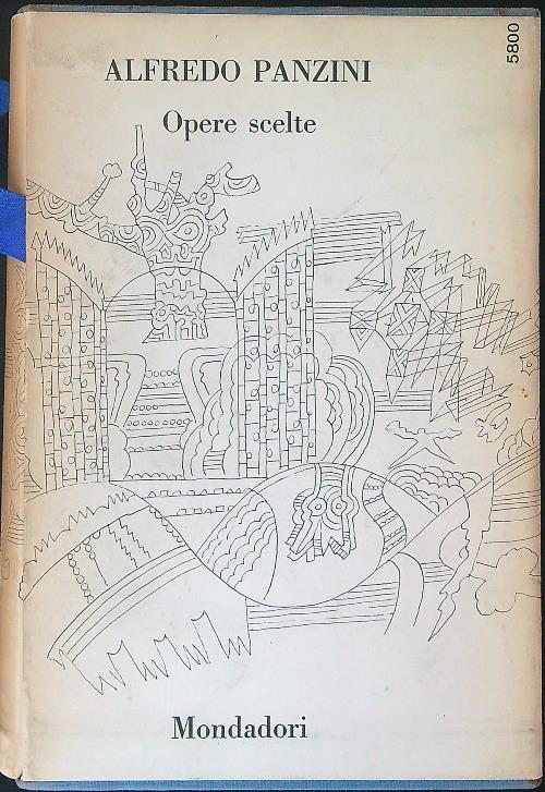 Opere scelte - Alfredo Panzini - copertina