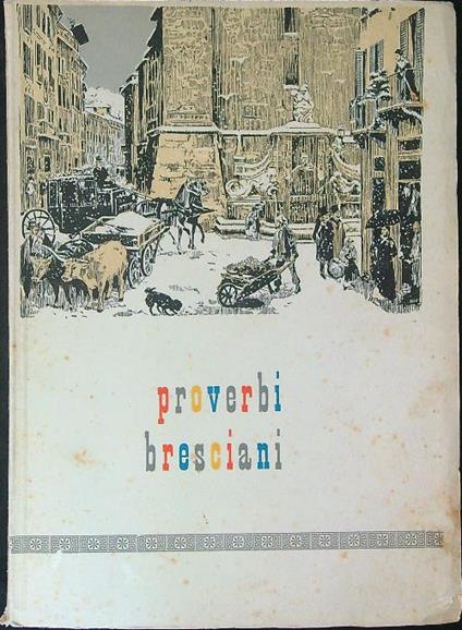 Proverbi Bresciani - Franco Grassi - copertina