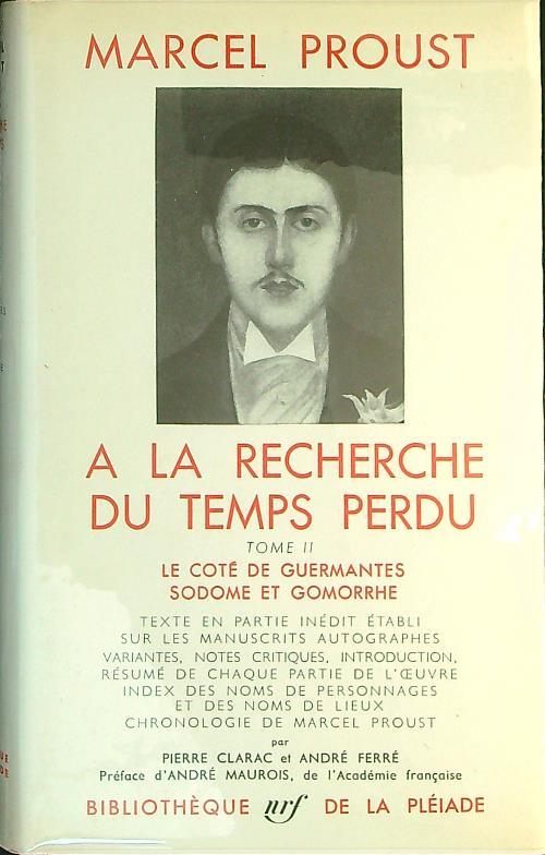 A la recherche du temps perdu II - Marcel Proust - copertina