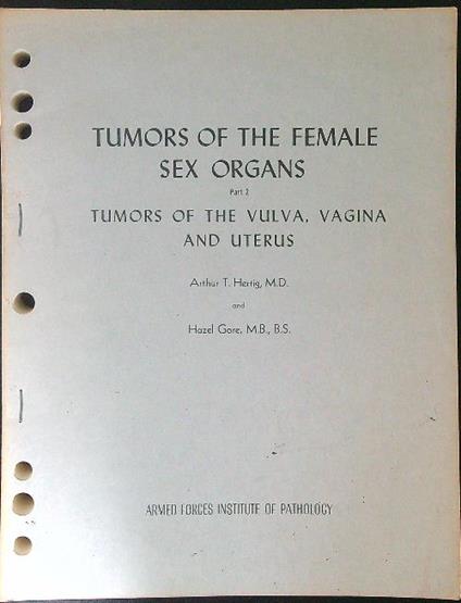 Tumors of the female sex organs Part 2 - copertina