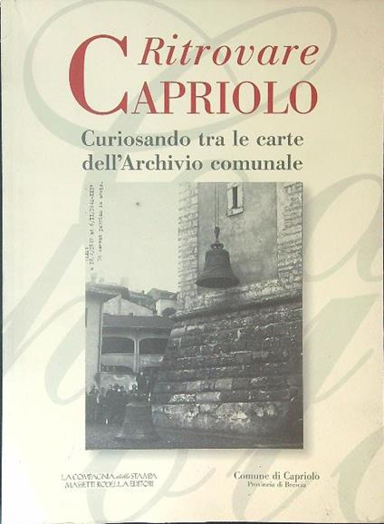 Ritrovare Capriolo - copertina