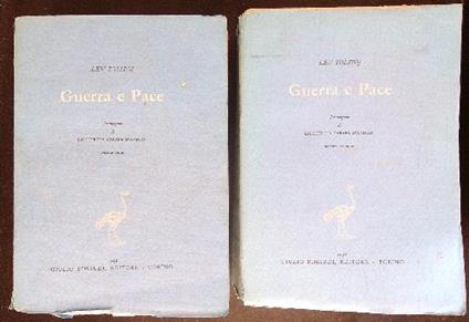 Guerra e pace 2 vv - Lev Tolstoj - copertina