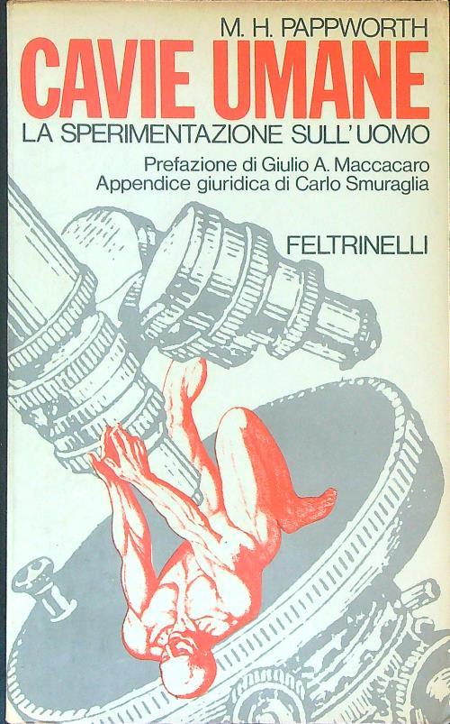 Cavie umane - M. H. Pappworth - copertina