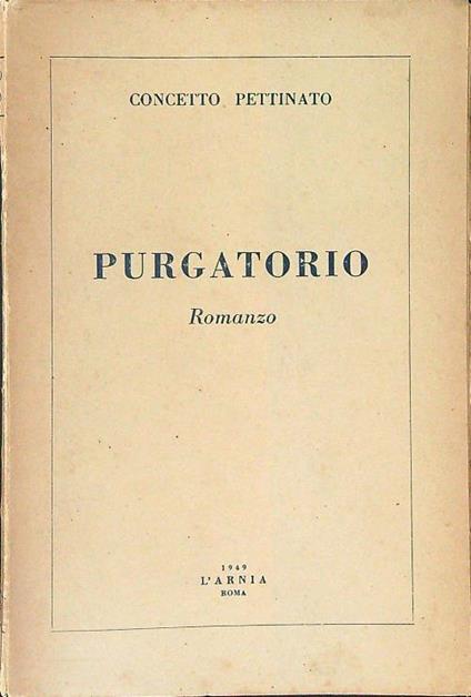 Purgatorio - Concetto Pettinato - copertina