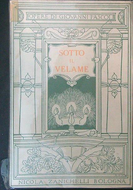 Sotto il velame - Giovanni Pascoli - copertina
