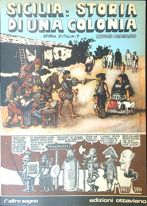 Sicilia: storia di una colonia - Antonio Mangiafico - copertina