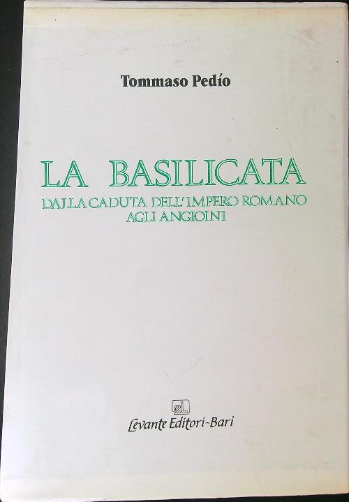 La Basilicata 3 vv - Tommaso Pedìo - copertina