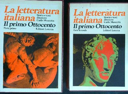 Il  primo Ottocento 2 vv - Carlo Muscetta - copertina