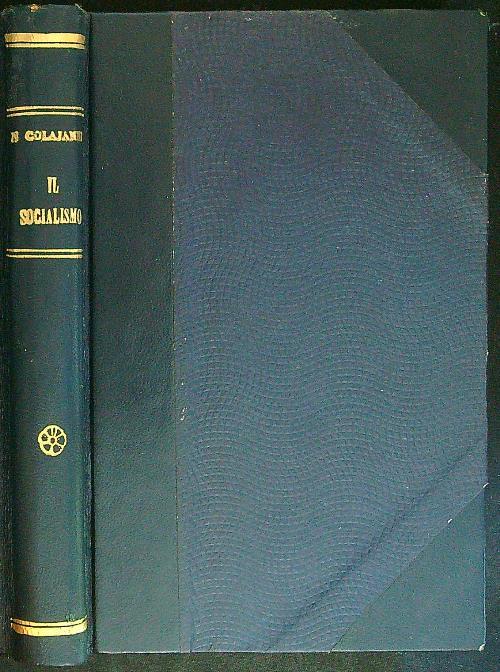 Il  socialismo - Napoleone Colajanni - copertina