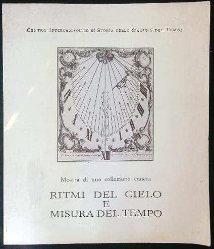 Ritmi del cielo e misura del tempo - copertina