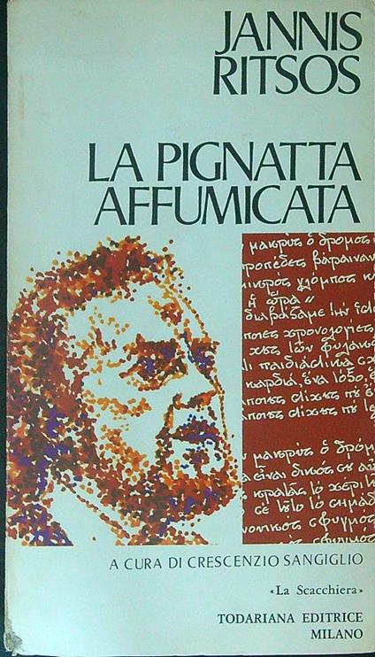 La  pignatta affumicata - Jannis Ritsos - copertina