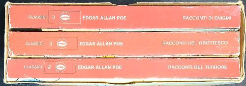 Racconti del terrore-Racconti del grottesco-Racconti di enigmi - Edgar Poe - copertina