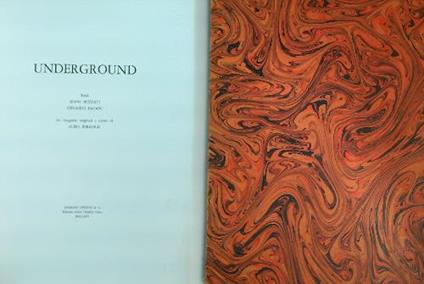 Under Ground - Dino Buzzati - copertina