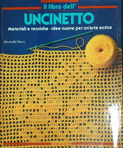 Il libro dell'uncinetto  - Marinella Nava - copertina