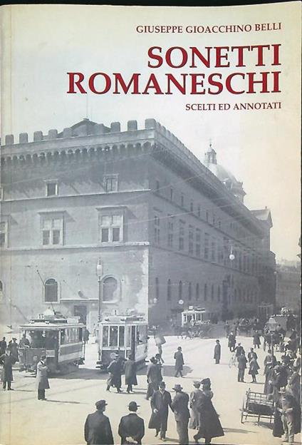 Sonetti romaneschi - Giuseppe Belli - copertina