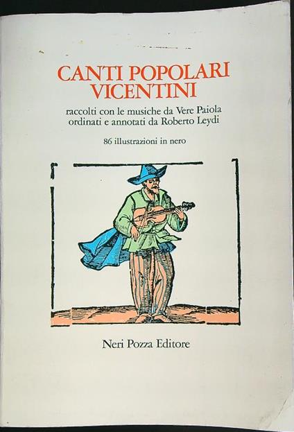 Canti popolari vicentini - copertina