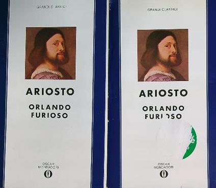 Orlando Furioso 2vv - Ariosto - copertina