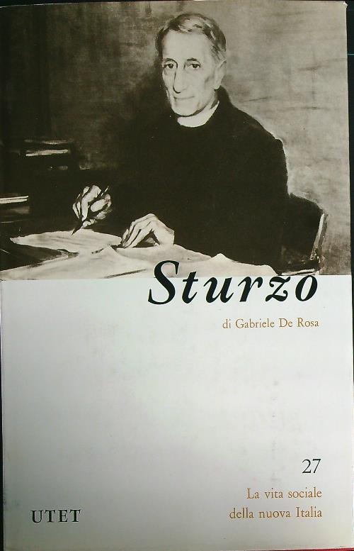 Sturzo   - Gabriele De Rosa - copertina