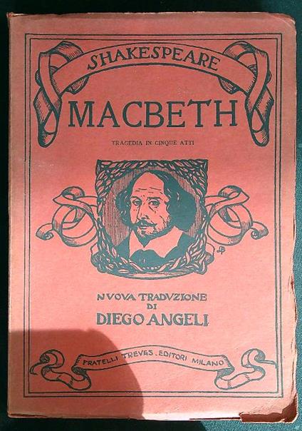 Macbeth  - William Shakespeare - copertina