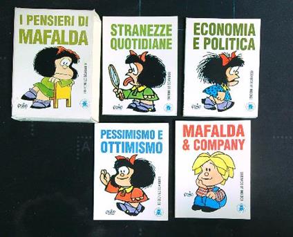I pensieri di Mafalda 4vv - Quino  - copertina