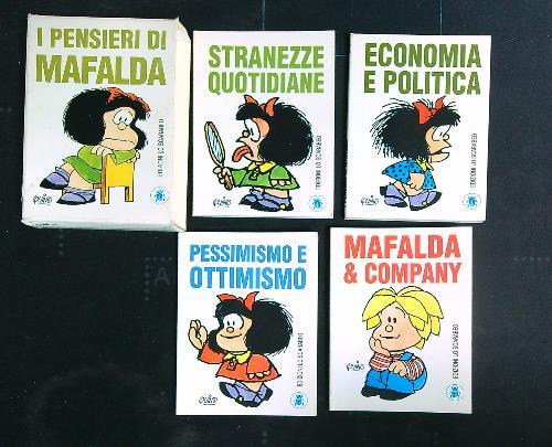 I pensieri di Mafalda 4vv - Quino  - copertina