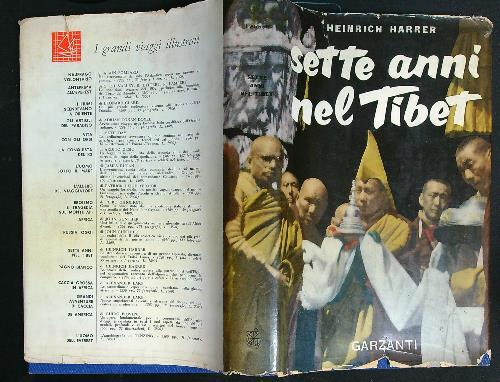 Sette anni nel Tibet   - Heinrich Harrer - copertina