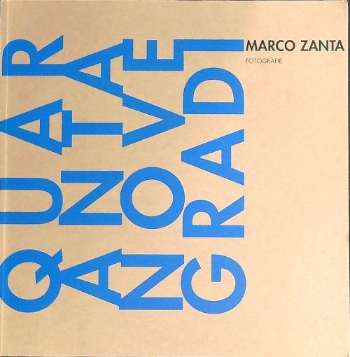 Quarantanove Gradi - Marco Zanta - copertina