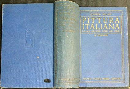 Pittura italiana antica e moderna  - Alfredo Melani - copertina