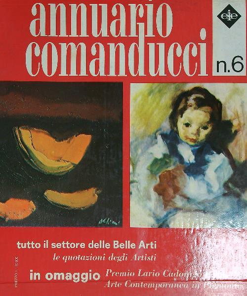 Annuario Comanducci N. 6 - copertina