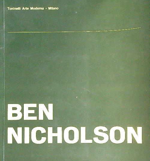Ben Nicholson  - copertina