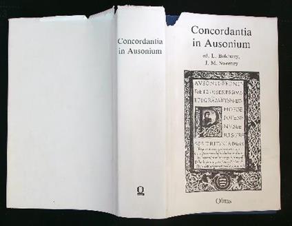 Concordantia in Ausonium - L. Bolchazy,J.M. Sweeney - copertina