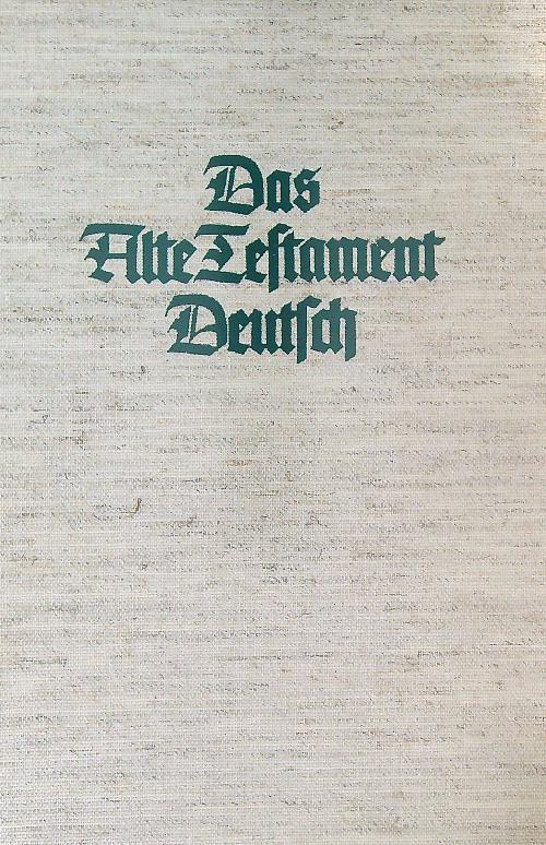 Das Buch Jeremia   - Artur Weiser - copertina