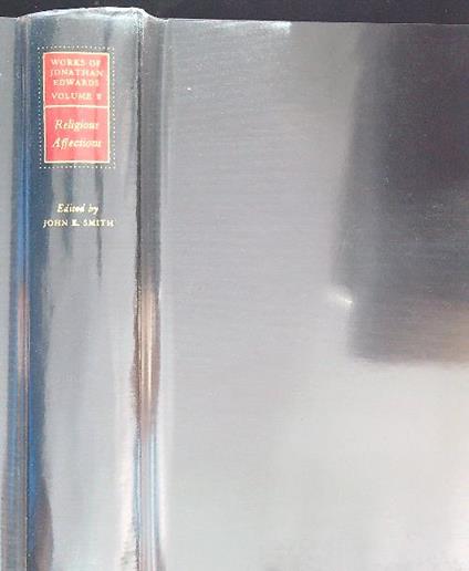 Religious Affections - Jonathan Edwards - copertina