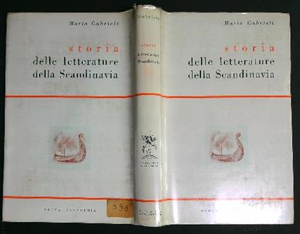 Storia delle letterature della Scandinavia  - Mario Gabrieli - copertina