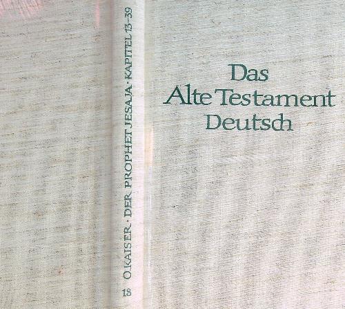 Der  Prophet Jesaja: Kapitel 13-39  - Otto Kaiser - copertina