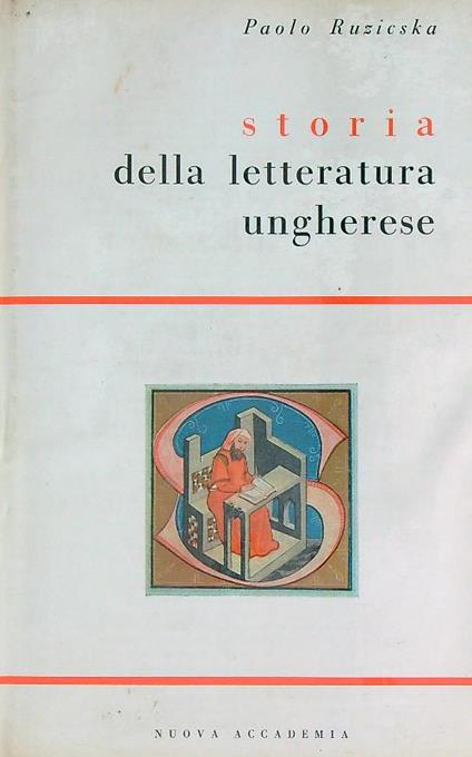 Storia della Letteratura Ungherese  - Paolo Ruzicska - copertina