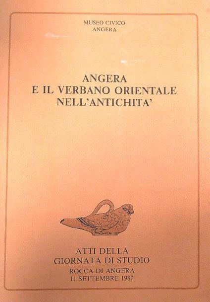 Angera e il verbano orientale nell'antichità - copertina