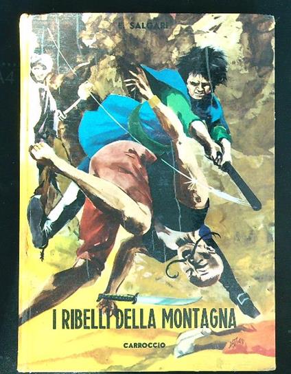 I Ribelli della Montagna - Emilio Salgari - copertina