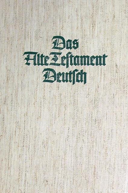 Das Alte Testament Deutsch. Die Psalmen  - Weiser Artur  - copertina