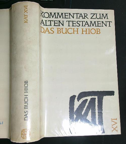 Das Buch Hiob - Georg Fohrer - copertina