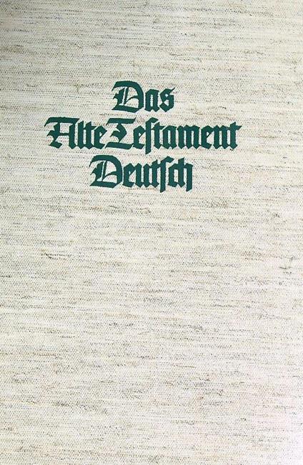 Der Prophet Hesekiel  - Walther Eichrodt - copertina