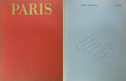 Paris - Paul Morand - copertina