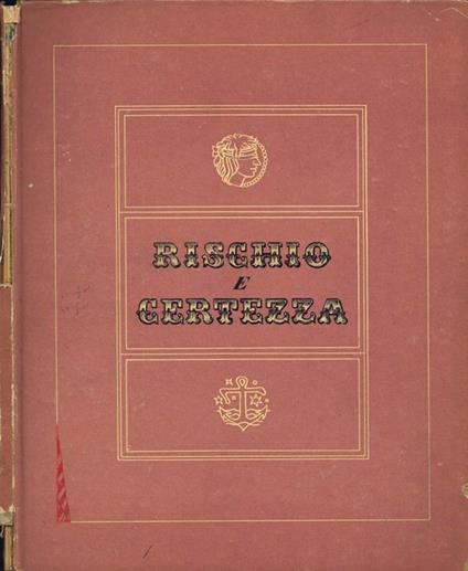 Rischio e Certezza - copertina