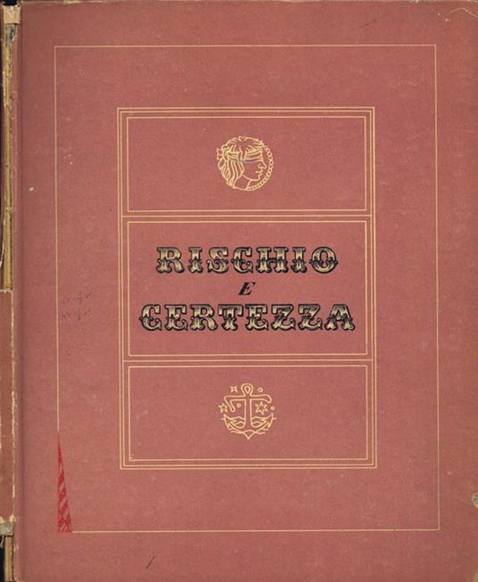 Rischio e Certezza - copertina